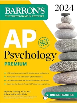 AP Psychology Premium 2024 Comprehensive Review With 6 Practice Test