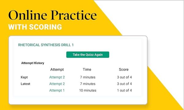 Digital SAT Study Guide Premium, 2024: 4 Practice Tests + Comprehensive Review + Online Practice: 7 Practice Tests + Comprehensive Review + Online Practice (Barron's SAT Prep) - Image 3